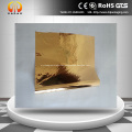Película Mylar metalizada en oro para laminación de papel